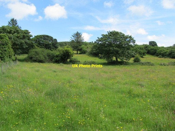 Photo 6"x4" View uphill in the direction of the Carrickasticken Road Forkhill c2012