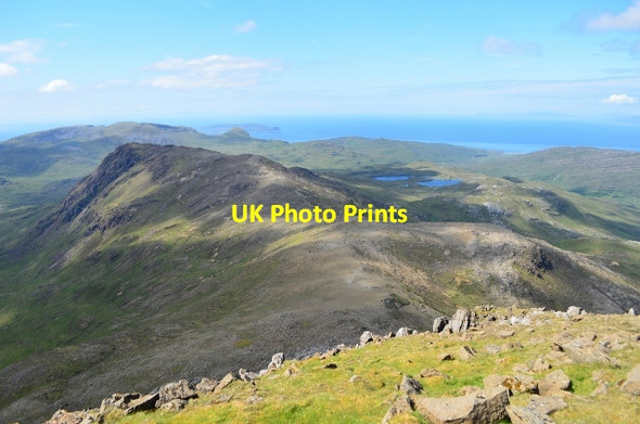 Photo 6"x4" Barkeval from Hallival Kinloch\/NM4099 c2012