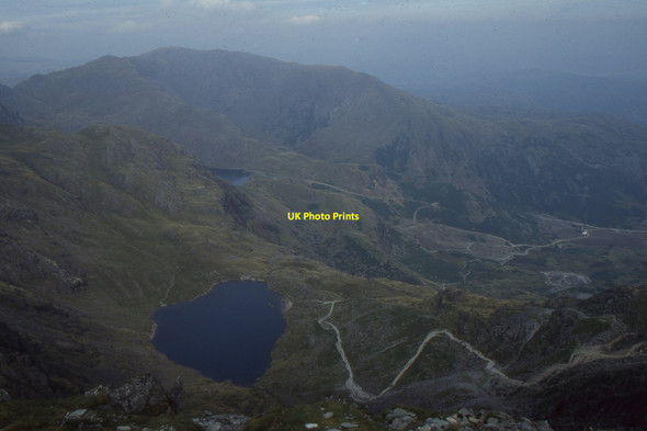 Photo 6"x4" The Old Man of Coniston: view down the path towards Low Water Bowmanstead c1996