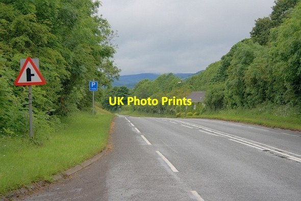 Photo 6"x4" A6187 Approaching Hillfoot Hathersage c2012