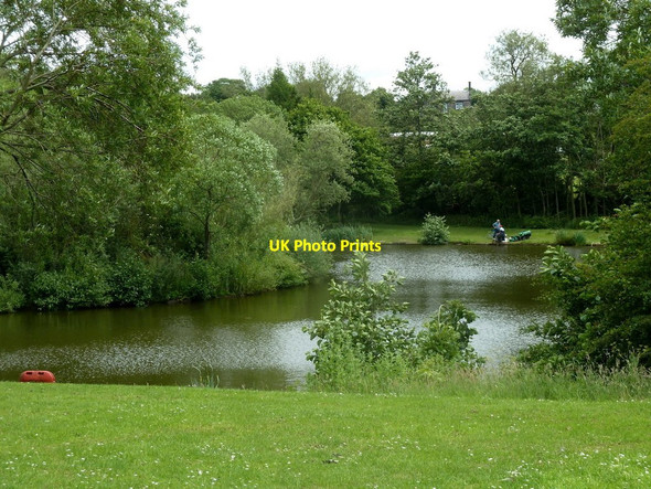 Photo 6"x4" Fishing lake, Clay Cross Angling Club Clay Cross c2012