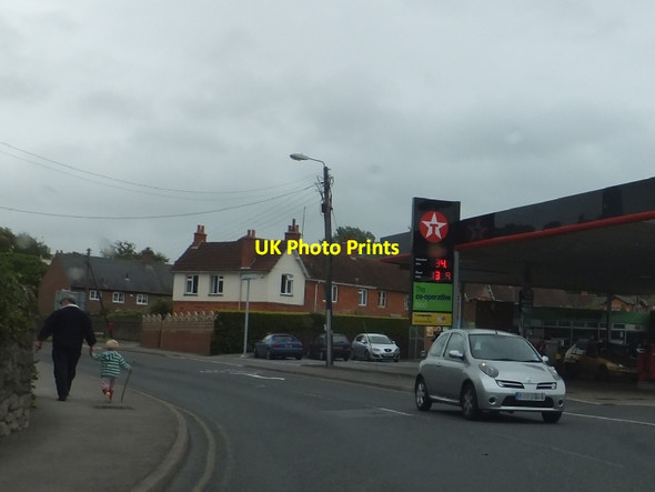 Photo 6"x4" Filling station on A35 Bridport c2012