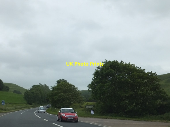 Photo 6"x4" A35 passing road to Walditch Bridport c2012