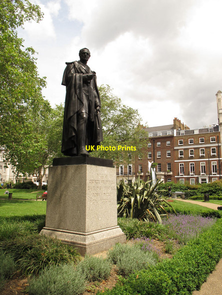 Photo 6"x4" Statue of William Bentinck Westminster c2012