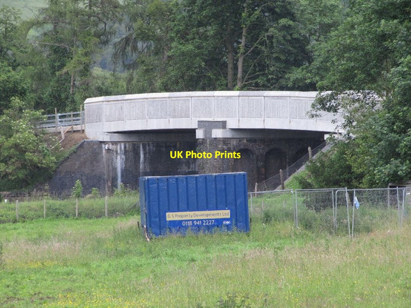 Photo 6"x4" Bridge from the road Lower Basildon c2012