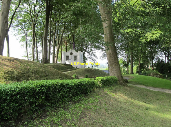 Photo 6"x4" St Brigid's Shrine from the rear Faughart Upper c2012