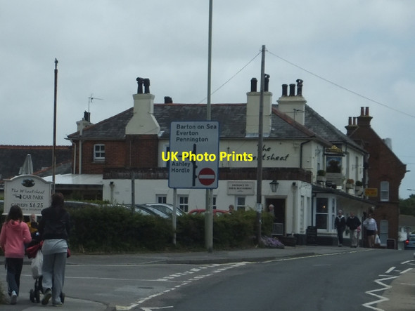 Photo 6"x4" The Wheatsheaf inn Old Milton\/SZ2394 c2012