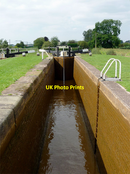 Photo 6"x4" Paired Locks No 46 near Church Lawton, Cheshire Kidsgrove c2011