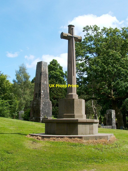 Photo 6"x4" War Memorial in Greenock Cemetery Greenock\/NS2776 c2012