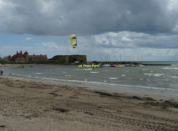 Photo 6"x4" Lime kilns beside Beadnell Harbour Beadnell c2012