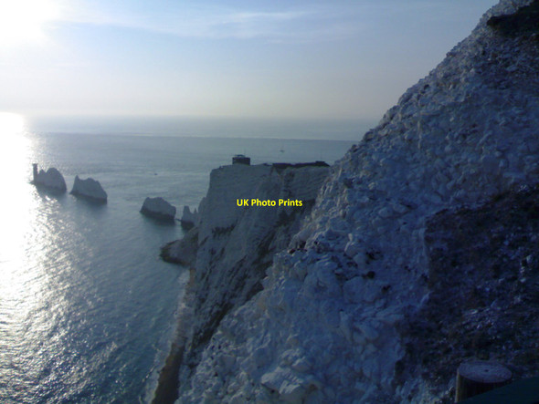 Photo 6"x4" The Needles, Isle of Wight Totland c2008