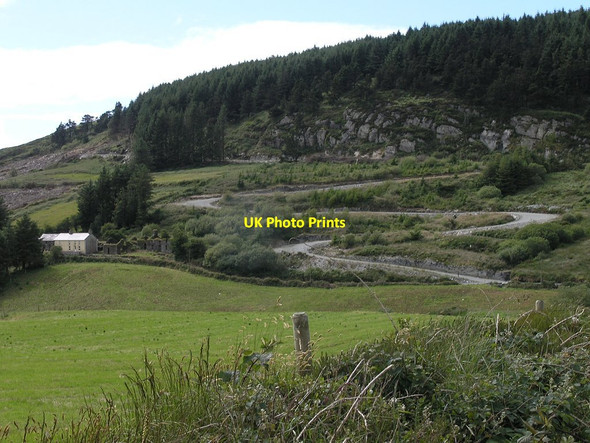 Photo 6"x4" New countryside road Reanascreena c2012