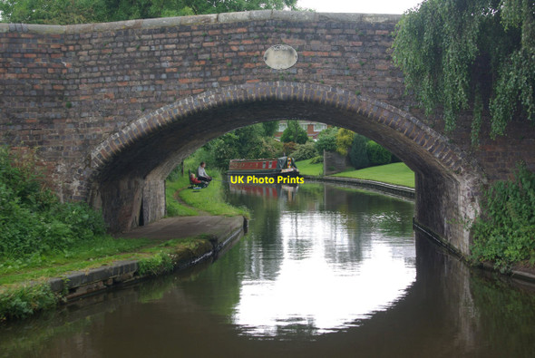 Photo 6"x4" Acton Bridge, Staffs & Worcs Canal Acton Trussell c2012