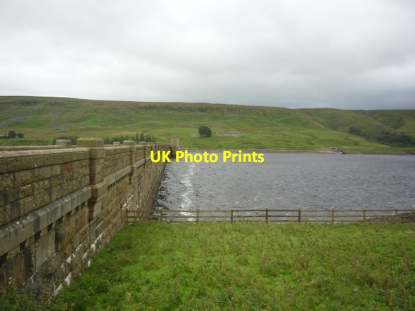 Photo 6"x4" Scar House reservoir Carle Side c2009