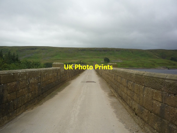 Photo 6"x4" Scar House dam wall Carle Side c2009