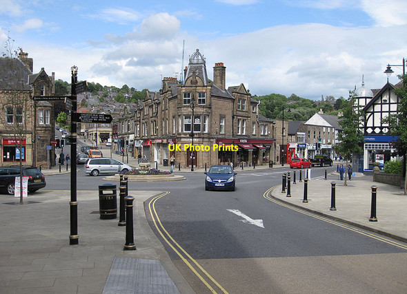 Photo 6"x4" Town centre, Matlock Matlock c2012