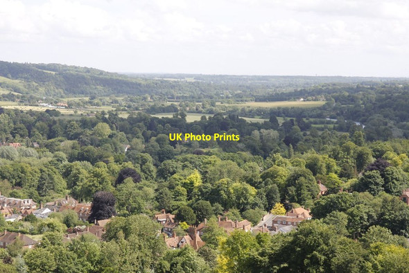 Photo 6"x4" Thames flowing away Streatley\/SU5980 c2012