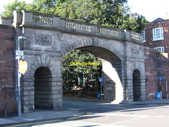 Photo 6"x4" Bridge Gate in August 2005 Chester c2005