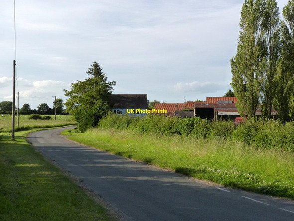 Photo 6"x4" Looking north along Roughton Road.  Haltham c2012