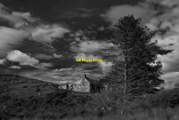 Photo 6"x4" Ruin at Skerricha Achlyness c2012