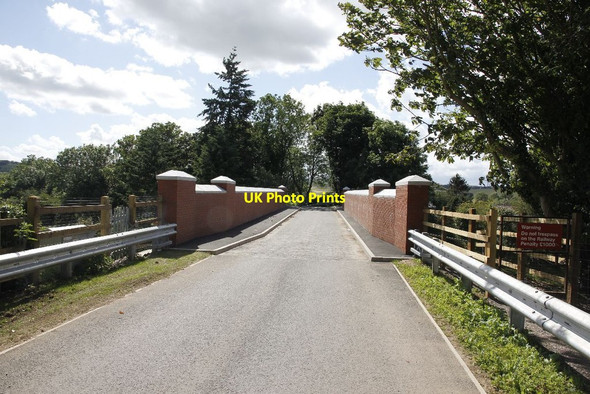 Photo 6"x4" View of the new bridge Cleeve\/SU6081 c2012