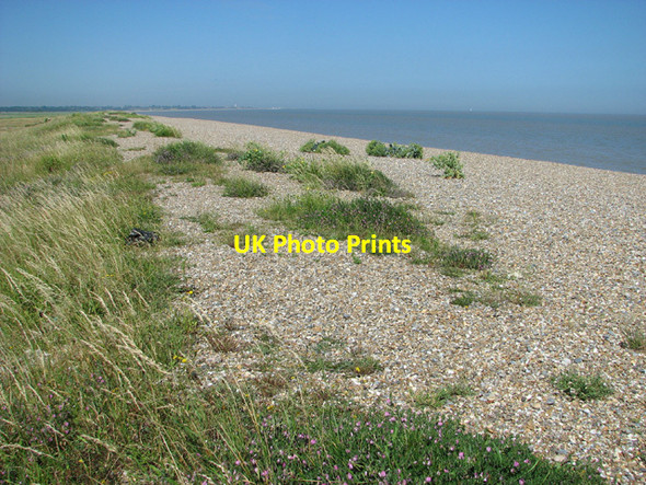 Photo 6"x4" Shingle beach north of Dunwich Dunwich c2012