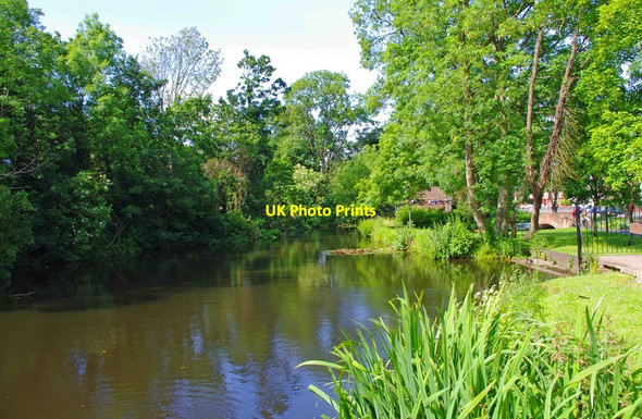 Photo 6"x4" Pool at Broadwaters Park, Stourbridge Road, Broadwaters, Kidderminster Kidderminster c2012