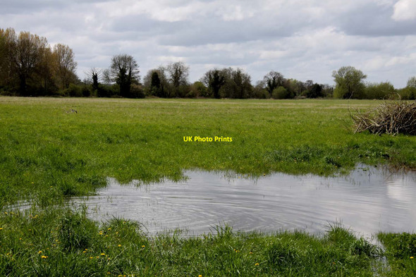 Photo 6"x4" A sodden field near Ufton Green Ufton Green c2012