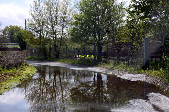 Photo 6"x4" A flooded Ufton Lane Ufton Green c2012