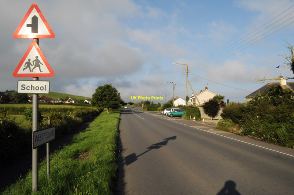 Photo 6"x4" The B3233 at West Yelland approaching Instow Worlington\/SS4830 c2012