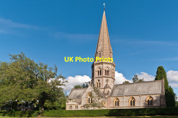 Photo 6"x4" St Barnabas's Church, Ranmore Dorking c2012