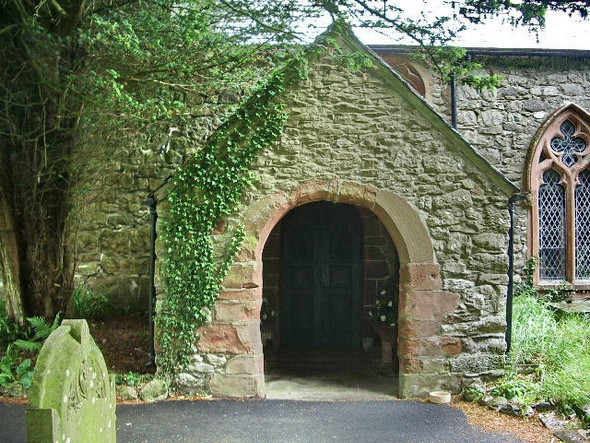 Photo 6"x4" St Mary & St Michael Church, Great Urswick, Porch Great Urswick c2008