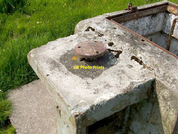 Photo 6"x4" Alexandria ROC Bunker: GZI mount Alexandria c2012