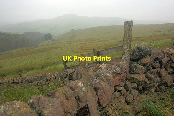 Photo 6"x4" Wall Junction, Danethorn Hollow Wildboarclough c2012