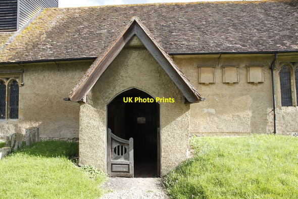 Photo 6"x4" View of the porch Drayton St Leonard c2012