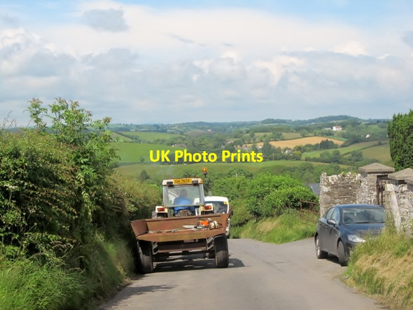 Photo 6"x4" Traffic jam on the Saul Road Saul\/J5046 c2012