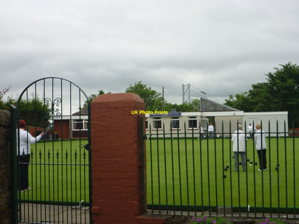 Photo 6"x4" Queensferry Townscape : Queensferry Bowling Club Queensferry\/NT1278 c2012