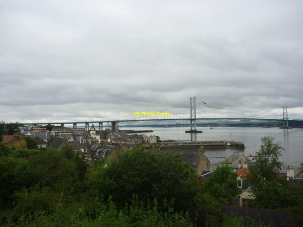 Photo 6"x4" Queensferry Townscape : A View From The Back Braes Queensferry\/NT1278 c2012