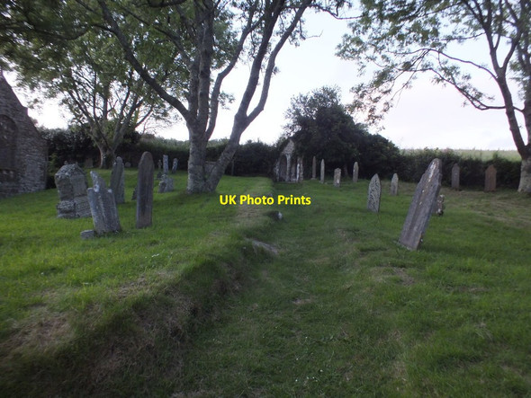 Photo 6"x4" Path Leading to St Germoe's Chair Germoe c2012