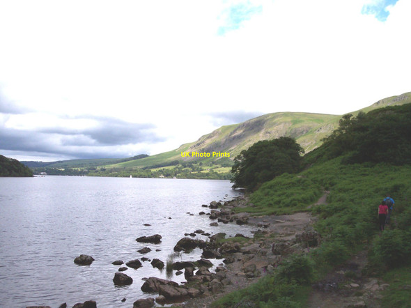 Photo 6"x4" The path around Ullswater at Geordie's Crag Martindale c2012