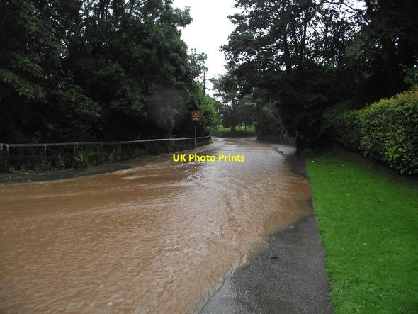 Photo 6"x4" Sidmouth floods (2) Sidmouth c2012