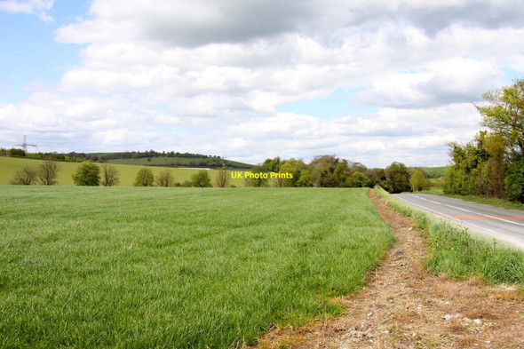 Photo 6"x4" A field by Wantage Road Streatley\/SU5980 c2012