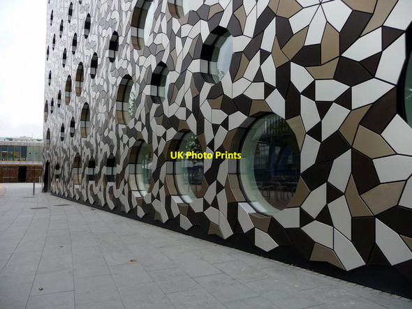 Photo 6"x4" Interesting Building near O2 Centre Poplar\/TQ3780 c2012