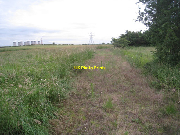 Photo 6"x4" Overgrown farm track Marton\/SK8381 c2012