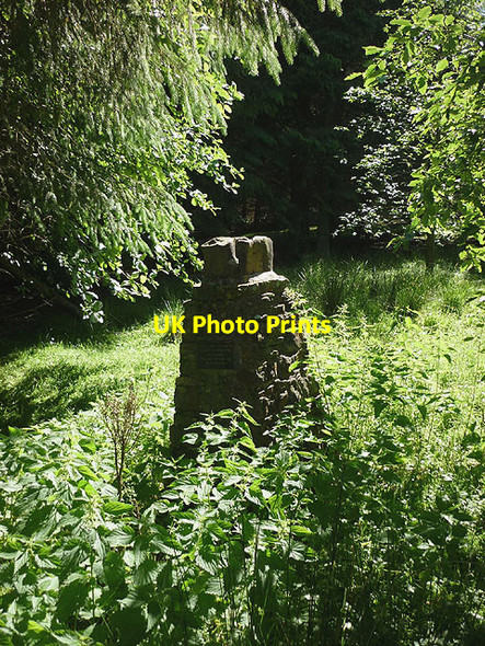 Photo 6"x4" Bill Ashcroft memorial, Cotterdale West Forest Cotterdale c2012