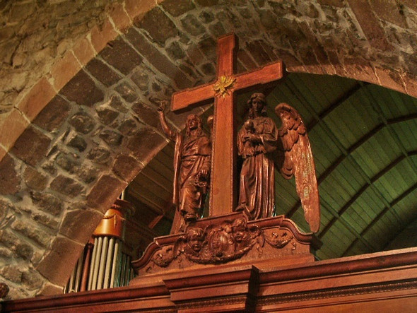 Photo 6"x4" St Mary & St Michael Church, Great Urswick, Interior Great Urswick c2008