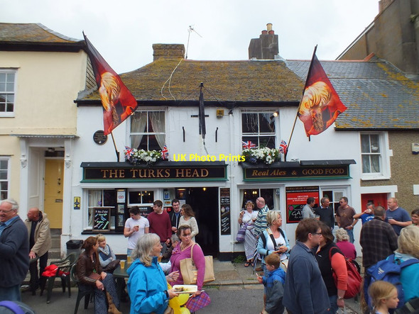 Photo 6"x4" The Turks Head Penzance c2012