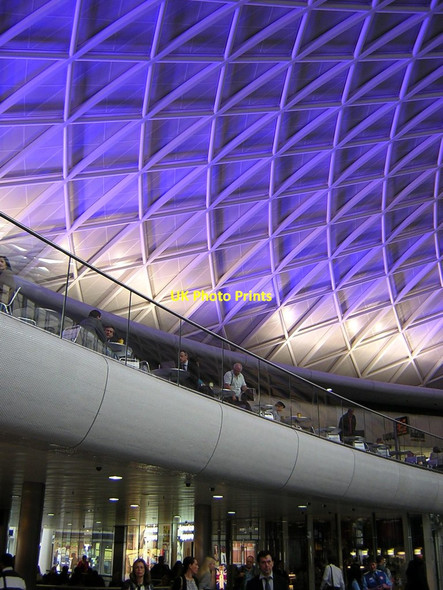 Photo 6"x4" Kings Cross station: new departure concourse London c2012 P1