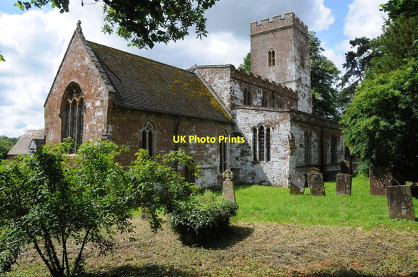 Photo 6"x4" Wigginton church South Newington c2012