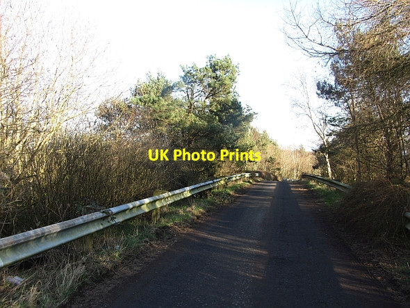 Photo 6"x4" Road to Lochtybank Coaltown of Balgonie c2012